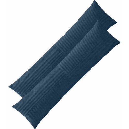  Presvlaka za jastuk 2 pcs ALMELO Mornarsko plava 40 x 145 cm Cijene