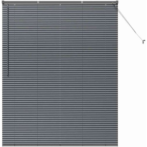 VidaXL Venecijanske žaluzije Temno siva 175 x 140 cm Aluminij, (5000178309) Slike
