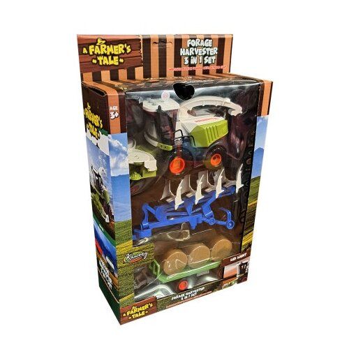  3u1 set - Harvester sa prikolicom i plugom ( 1041140 ) Cene