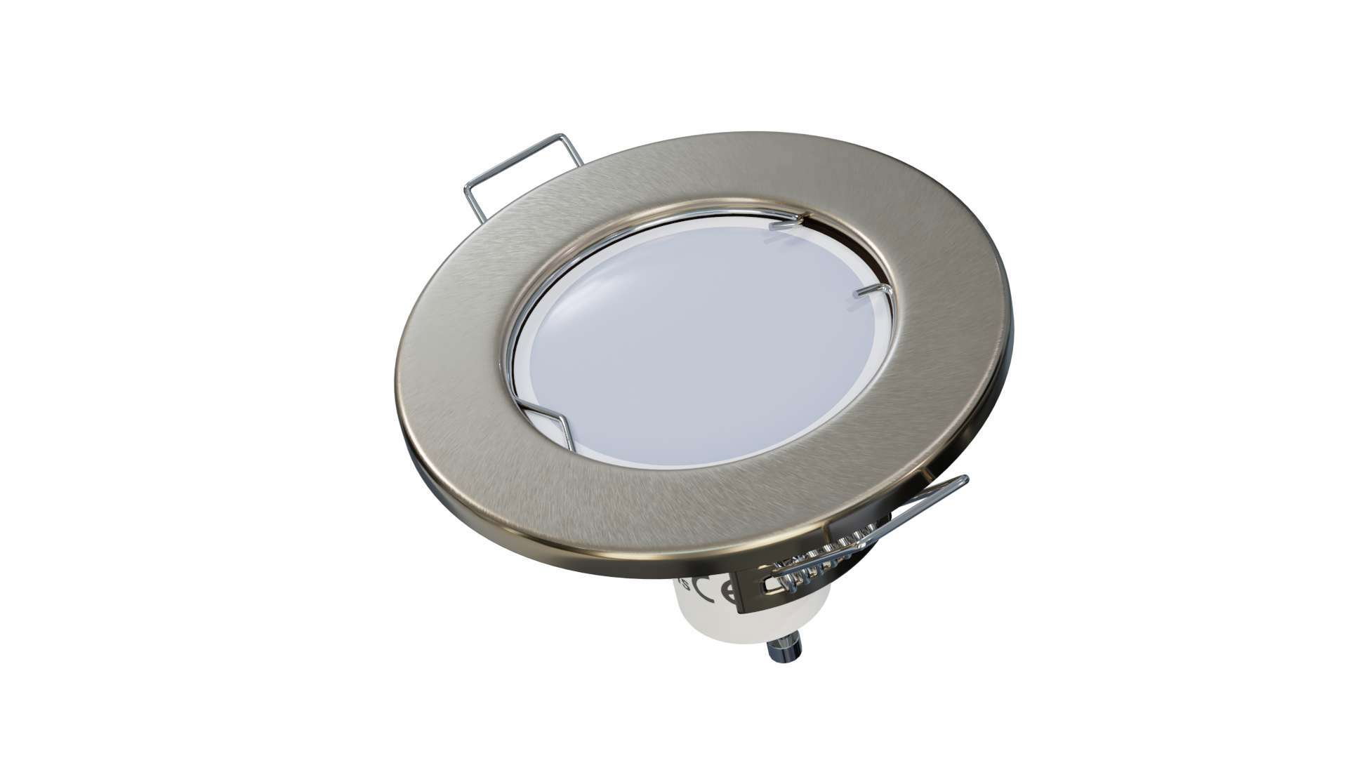 LED-LABS Stropna vgradna svetilka SARA - satin krom Slike