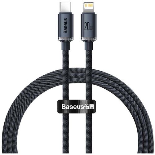 Baseus Crystal kabel USB-C na Lightning 20W PD 120 cm (črn) Cene