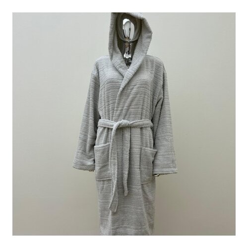 Dekordom Bade mantil natur xxl/xxxl - light grey ( 025459 ) Cene