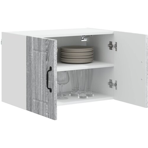  Ormar za Zid Lucca Siva sonoma 60 x 31 x 40 cm Slike