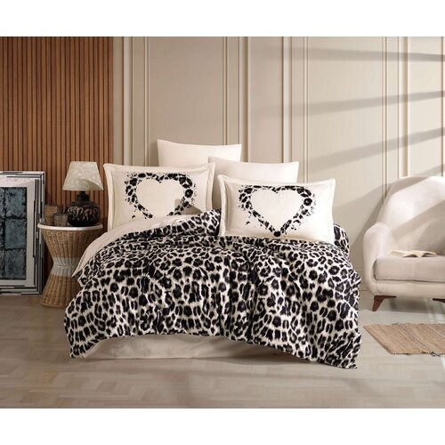 Lessentiel Maison Set posteljine za francuski krevet Satin, 100% pamuk, 200x220 cm, 240x260 cm, 4 jastučnice Cene