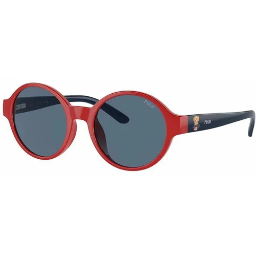 Polo Ralph Lauren Dječje sunčane naočale boja: crvena, 0PP9508U