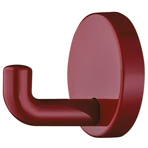  Garderobna kuka (Ø x D: 40 x 30 mm, Poliamid, Zidna montaža, Crvene boje)
