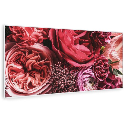 Klarstein wonderwall air art smart, infrardeč grelnik, cvet, 120 x 60 cm, 700 w Cene