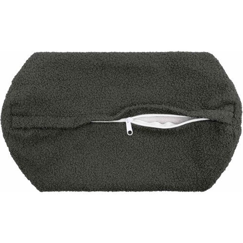  Presvlaka za jastuk 6 pcs HEERLEN Tamnosiva &amp;Oslash; 15 x 40 cm Boucl&amp;eacute; Slike