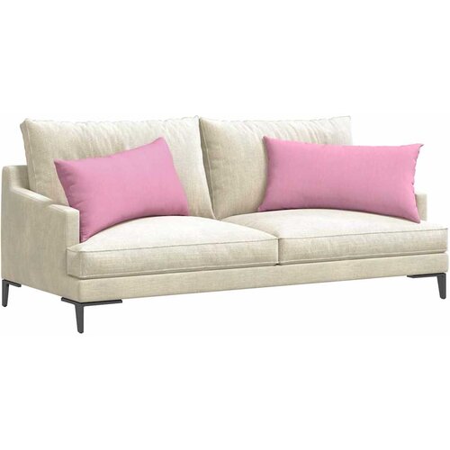  Jastučići za sofu 2 pcs Ružičasta 80 x 40 cm tkanina Slike
