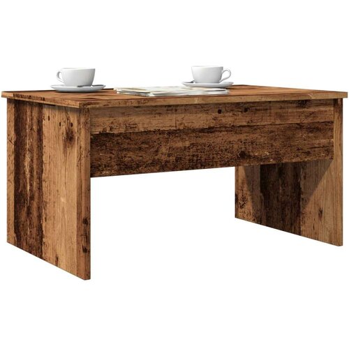  Stolić za kavu boja staro drvo 80x50 5x41 5cm konstruirano drvo Cijene