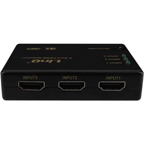 LINQ Razdelilnik HDMI na 3 HDMI, združljiv s 4K / 2K / 3D / Full HD 1080 (20516692) Slike