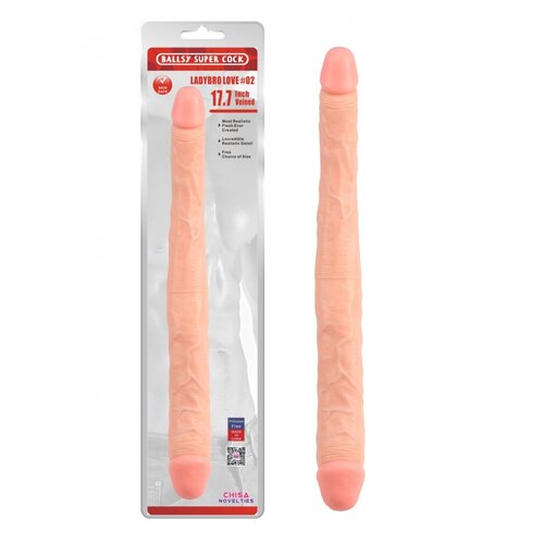 CHISA NOVELTIES Dupli dildo Ladybro Love 02 Slike