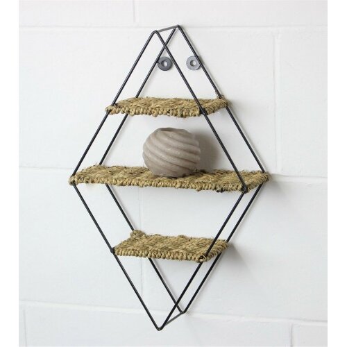 Master Polica zidna 45,5x27,5x10,2cm metalna Natural Living 54614 Cijene