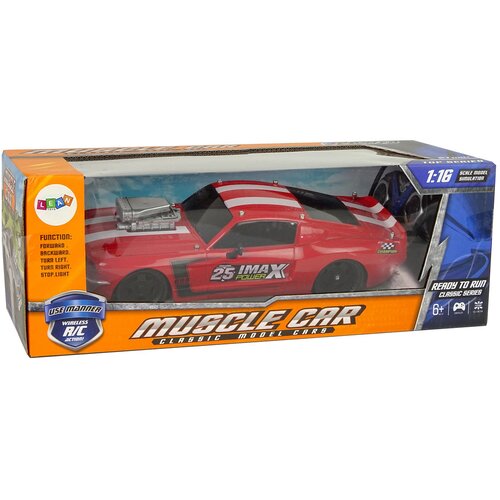  Auto na daljinsko upravljanje 1:16 Stripes Pilot - crveni Slike