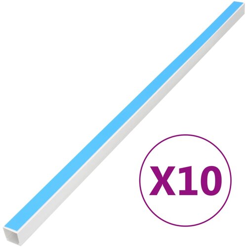 vidaXL Kanalice za kabele samoljepljive 25x16 mm 10 m PVC Cijene