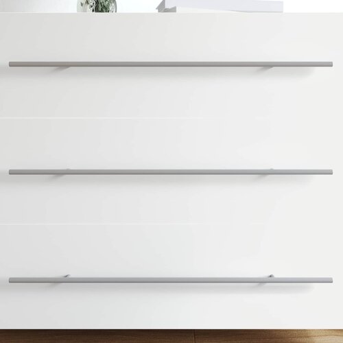  za ormar 2 pcs Srebrno 700mm Nehrđajući čelik Slike