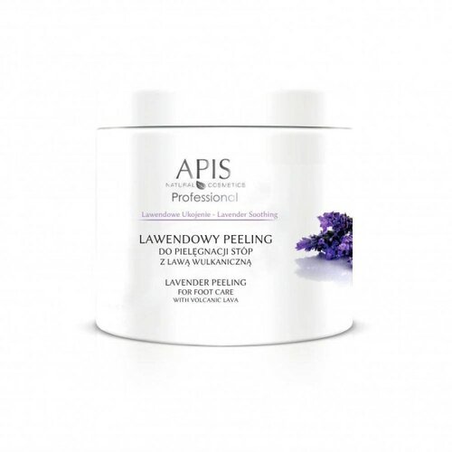 Apis Natural Cosmetics APIS - Lavender Soothing - Piling za stopala od lavande i vulkanske lave - 700 g Slike