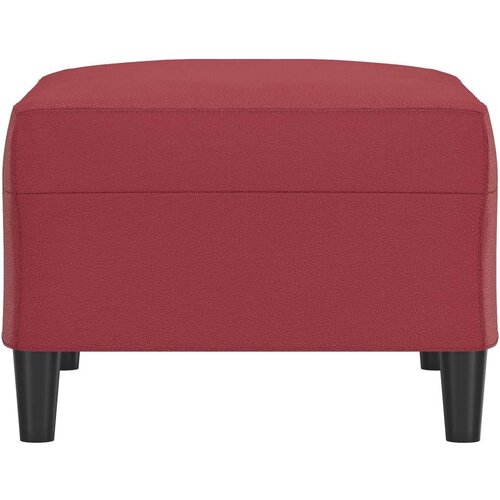 vidaXL Tabure crvena boja vina 70 x 55 x 41 cm od umjetne kože Cijene