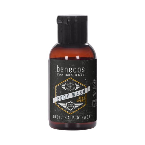 Benecos for men only 3in1 body wash sport - 50 ml Cijene