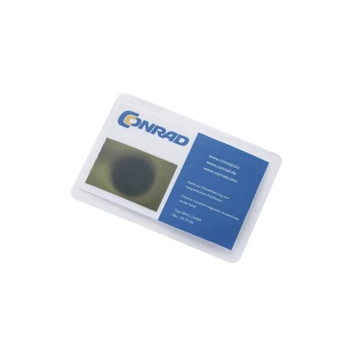 TRU COMPONENTS karta za vizualizaciju magnetnog polja MVC11HGM (d x š) 95 mm x 65 mm magnetska površina zaslona: (d x š) 40 mm x Cijene