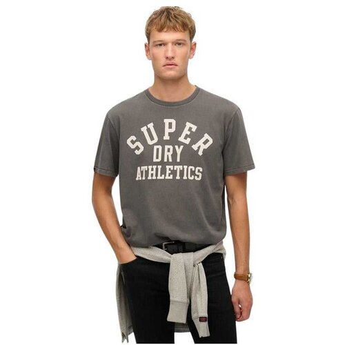 Superdry loose fit mu&amp;scaron;ka majica SDM1012176A-00Q Slike