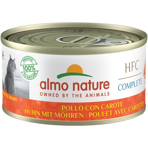 Almo Nature HFC Complete 6 x 70 g - Piščanec s korenjem Cene