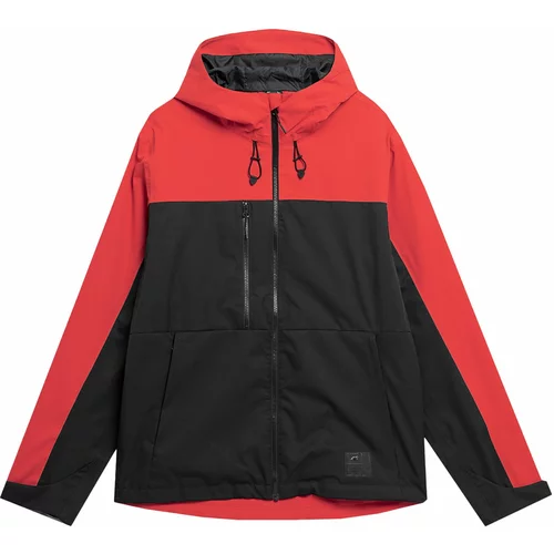4f Outdoor jakna crvena / crna