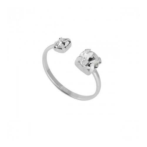 Victoria Cruz Ženski jasmine prsten sa swarovski belim kristalima ( a3753-07ha ) Slike