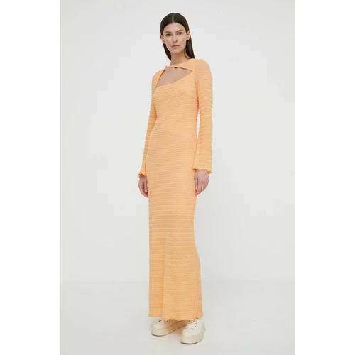 Resume Obleka Résumé AriaRS Dress oranžna barva, 20481120
