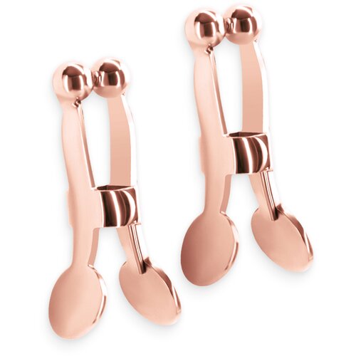 Ns Novelties Bound Nipple Clamps C1 Rose Gold Slike