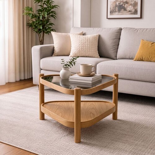 Hanah home klub sto Nesta 95, 95 cm, hrast Cene