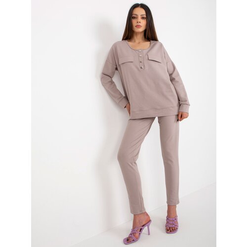 LAKERTA Set-LK-KMPL-509315.06-dark beige Slike