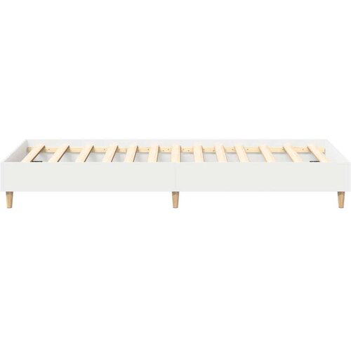 Okvir za krevet Bijela 80 x 200 cm Konstruirano drvo - Bijela Slike