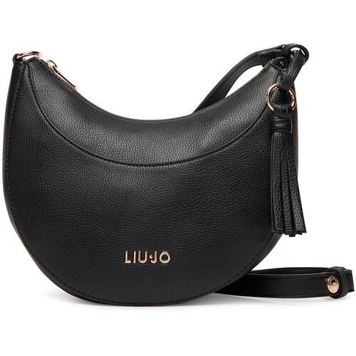 Liu Jo Ročna torba M Hobo AF5251 E0058 Črna Cene