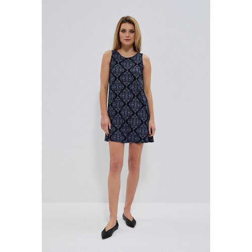 Marisse Summer Dress With Straps L-Su-3741 Navy Cene