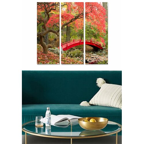 Wallity MDF153304361 Multicolor Decorative MDF Painting (3 Pieces) Cijene