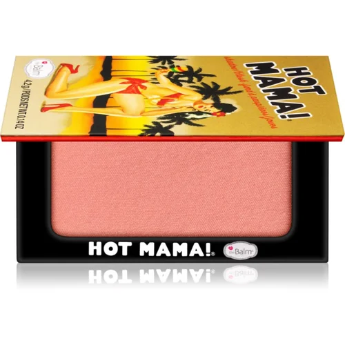 TheBalm Mama® Hot rdečilo in senčilo za oči v enem odtenek Beautiful Peachy Pink 4.2 g