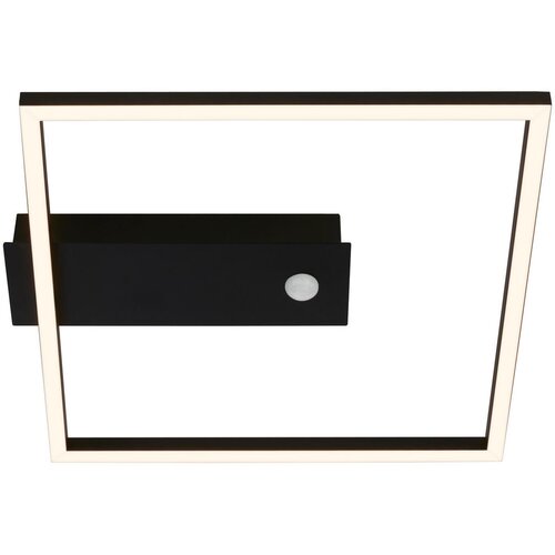 Lesnina XXXL Briloner 3770-015 - LED stropno svetlo sa senzorom FRAME LED/14W/230V 3000K 32x30 cm crna Cene