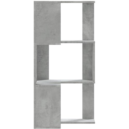  Kutni regal za knjige s 3 razine 50x50x102cm drveni Slike