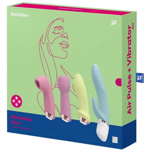 Satisfyer Komplet Marvelous Four Cene
