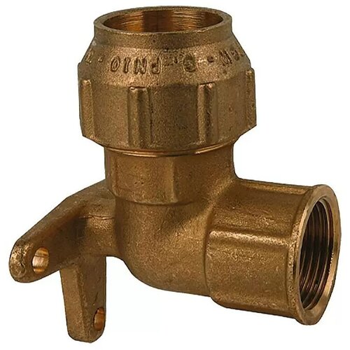  Stenski priključek za HDPE (premer: 25 mm, notranji navoj: &amp;frac34;&amp;Prime;-palčna, medenina) Slike