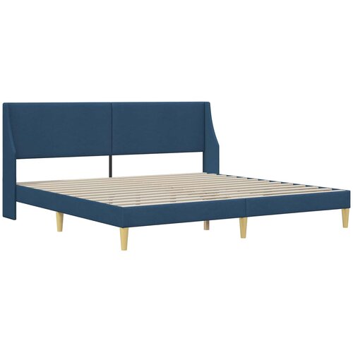  Okvir kreveta s madracem Plava 180 x 200 cm Poliester Slike