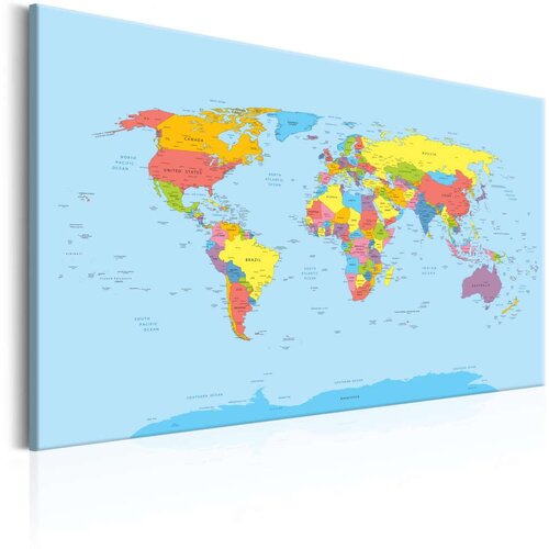  Slika - Rainbow Geography 60x40 Slike