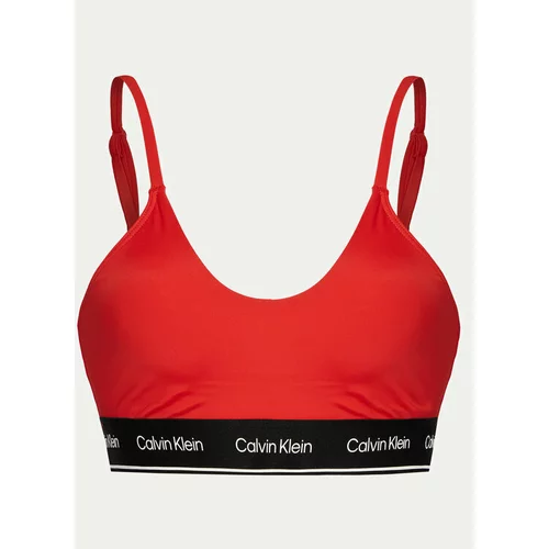 Calvin Klein Swimwear Gornji del bikini KW0KW02426 Rdeča