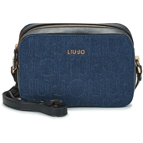 Liu Jo Torbe za čez ramo MANH WILD COZY WINTER Modra Slike