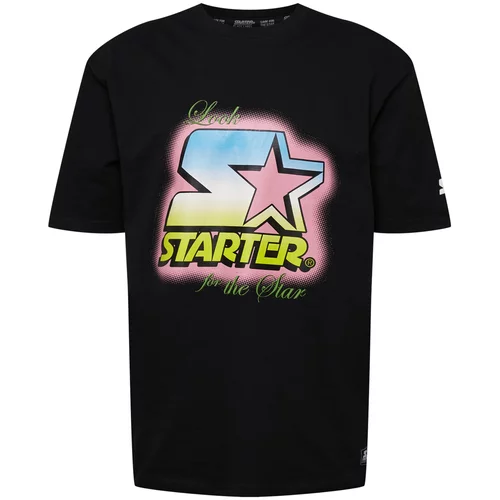 Starter Black Label Majica svijetloplava / žuta / roza / crna