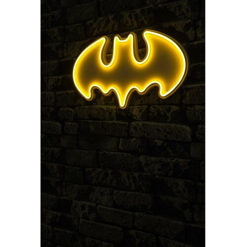 Wallity Dekorativna plastična LED rasveta Batman Bat Light Yellow Cene