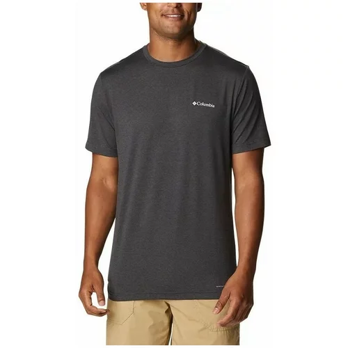 Columbia Majice s kratkimi rokavi T-shirt Tech Trail Graphic Črna
