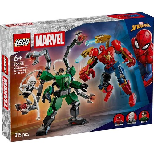 Lego Marvel Mech Battle Spider-Man vs. Doc Ock 76338 Slike