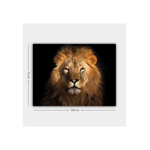 Wallxpert &amp;scaron;areno dekorativno platno za slikanje 70x100 cm Slike